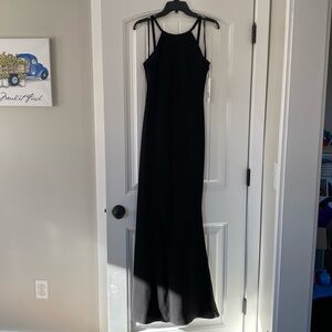 Calvin Klein Women’s Black Floor Length Dress Size 4